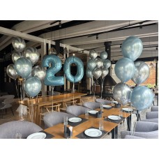 Набір повітряних кульок на 20 років Sobi Club Long Story
