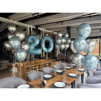 Набір повітряних кульок на 20 років Sobi Club Long Story Набір повітряних кульок на 20 років Sobi Club Long Story