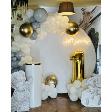 Фотозона Happy Birthday Неон, ресторан Gusto. Вишгород. Фотозона Happy Birthday Неон, ресторан Gusto. Вишгород.
