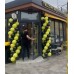 Гірлянда з кульок на річницю кав'ярні Yellow Bird.Нові Петрівці Гірлянда з кульок на річницю кав'ярні Yellow Bird.Нові Петрівці