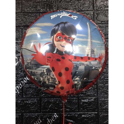Фольгована кулька Леді Баг. Miraculous Фольгована кулька Леді Баг. Miraculous