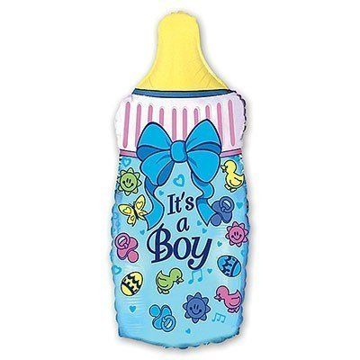 Фігурна кулька "Бутилка голуба" It's a Boy. Іспанія 