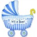 Фігурна кулька "Коляска голуба" It's a Boy. Іспанія 