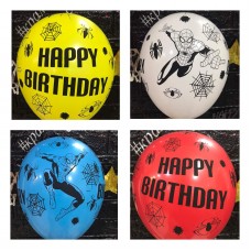 Гелієві кульки  " Happy Birthday !" Spiderman