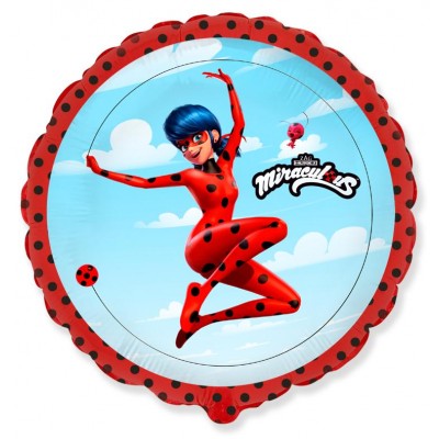 Фольгована кулька Леді Баг. Miraculous Фольгована кулька Леді Баг. Miraculous