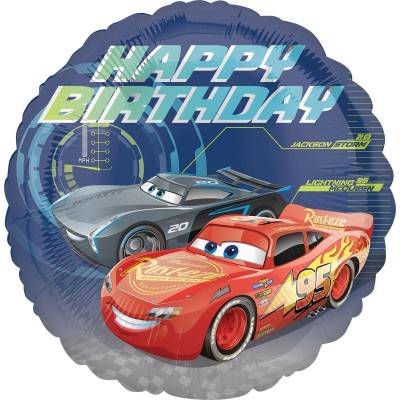 Фольгована кулька Happy Birthday! Тачки Фольгована кулька Happy Birthday! Тачки