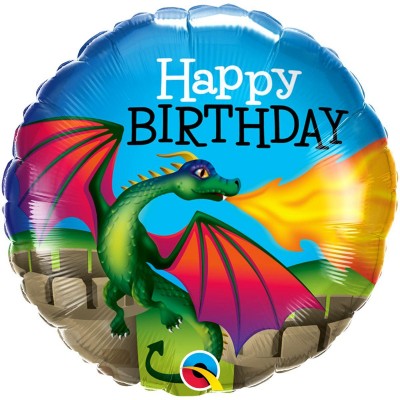 Фольгована кулька Happy Birthday! Дракон Фольгована кулька Happy Birthday! Дракон