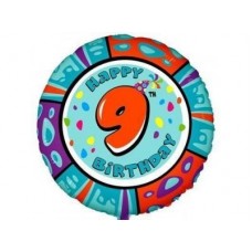 Фольговані кульки з малюнком "Happy Birthday"  9