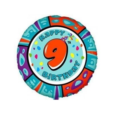 Фольговані кульки з малюнком "Happy Birthday"  9
