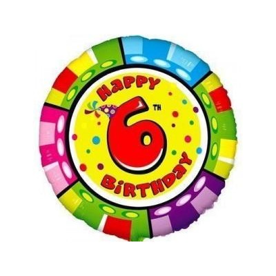 Фольговані кульки з малюнком "Happy Birthday"  6