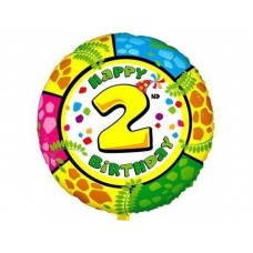 Фольговані кульки з малюнком "Happy Birthday"  2