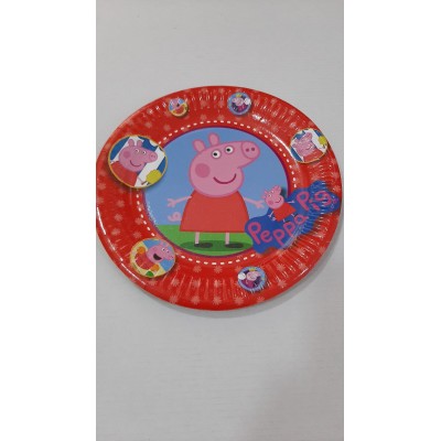 Тарілочки "Peppa" червоні Тарілочки "Peppa" червоні