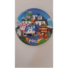 Тарілочки " Robocar Poli" Тарілочки " Robocar Poli"