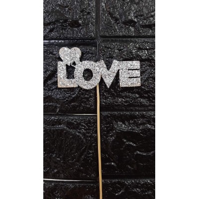 Топер дерев'яний - Love